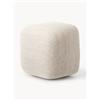 Westwing Collection Pouf alto in bouclé Wolke