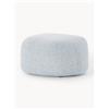 Westwing Collection Pouf ovale in bouclé Wolke