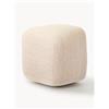 Westwing Collection Pouf alto in bouclé Wolke