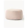 Westwing Collection Pouf ovale in bouclé Wolke