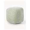 Westwing Collection Pouf alto in bouclé Wolke