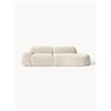 Westwing Collection Chaise longue componibile 3 posti in bouclé Wolke