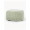 Westwing Collection Pouf ovale in bouclé Wolke