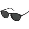 Saint Laurent SL 782/K 001 | Occhiali da Sole Graduati o Non Graduati | Prova Online | Unisex | Plastica | Quadrati | Nero | Adrialenti