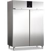 Ristoattrezzature Modello: 10639083012002,Armadio congelatore refrigerato in acciaio inox 2 ante 1300 lt ventilato -18 -22°C