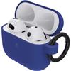 Otter Products Custodia di ricarica OtterBox Apple AirPods (Gen 3) - Blu - Corpo in policarbonato e gomma sintetica - Resistente alle cadute, ai graffi, all'abrasione, telaio robusto, resistente all'abrasione - Clip a moschettone - 50 mm di altezza x 85 …