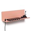 OEM Supporto da parete per casa 30 x 9 x 9 cm con 5 ganci e fermacavi. Organizer per cacciaviti e porta lettere per ingresso, cucina, ufficio. Colori: beige e rosso.
