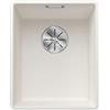 BLANCO SUBLINE 320-F - Lavello da cucina in granito filo-top per basi di lavello con larghezza di 40 cm - SILGRANIT - Bianco - 523419