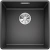 BLANCO SUBLINE 400-F - Lavello da cucina in granito filo-top per basi di lavello con larghezza di 50 cm - SILGRANIT - Grigio - 523475