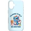 Dragon Baby Reveal Co. Custodia per iPhone 17 Sto per diventare un grande fratello carino drago fratello bambino rivelare