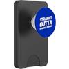 Straight Outta Schedule Changes Funny Co Modifiche al programma dritto fuori divertente Umorismo scolastico consulente PopSockets PopWallet per MagSafe