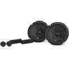 JBL Stage3 Gen2 68CF Kit Sistema di Componenti a 2 Vie, 16,5 cm (165 mm), 125W RMS / 760W Picco, Woofer Plus One™, Tweeter a Cupola in Seta, Cross-over Esterni, Impedenza 3 Ohm, Senza Griglie