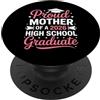 Proud Mother of a Future Nurse 2026 Grad Orgogliosa madre di un abbigliamento per diplomati delle scuole superiori 2026 PopSockets PopGrip Adesivo