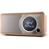 SHARP DR-450(BR) - RADIO DIGITALE - DAB/DAB+ - LCD MONOCROMATICO - 6W - BLUETOOTH - CHASSIS IN LEGNO - MARRONE SHADR450BR - SHADR450BR