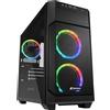 Sharkoon V1000 RGB Micro Tower Nero, Chassis Tower - 4044951035052