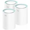 CUDY M1300(3-PACK) - MESH SYSTEM AC1200 WI-FI AC1200 WI-FI GIGABIT - 3 NODI CUDM1300(3-PACK) - CUDM1300(3-PACK)