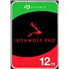 Seagate IronWolf Pro ST12000NT001 disco rigido interno 12 TB 7200 Giri/min 256 MB 3.5" Serial ATA III, Hard-disk - ST12000NT001