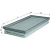 MAHLE Knecht LX 1143 Filtro Motore