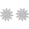 Obsessive Olianna Nipple Stickers Silver