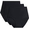Chantelle SOFTSTRETCH, Culotte (Pack x 3), Intimo Invisibile Donna, Nero (Schwarz 11), Taglia Unica