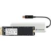 Transcend JetDrive 855 SSD da 960 GB (con enclosure) per MacBook Air 11 e 13 (metà 2013 - 2017), MacBook Pro Retina 13 e 15 (fine 2013 - metà 2015), fino a 1600/1400 MB/s - TS960GJDM855