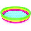 BESTWAY PISCINA SUMMER A 3 ANELLI COLOR CON FONDO GONFIABILE 152X30 CM