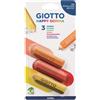 Giotto happy gomma - confezione 3 gomme a forma di matita giotto
