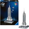 Ravensburger Puzzle 3d iconico: empire state building - replica dettagliata in un affascinante modello puzzle 3d