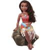 Disney Princess Oceania 2 - playdate vaiana 81 cm, snodabile con capelli lunghi e accessori