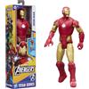 Avengers Hasbro marvel avengers, titan series, iron man - action figure da 29,2 cm, action figure
