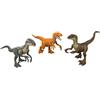 Jurassic World, MATTEL Mattel jurassic world - trilogia del velociraptor