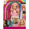 Rainbow high be dazzling - adeline rose - bambola fashion rosa da 28 cm con decori, gemme scintillanti e accessori per lo styling