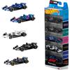 Hot wheels - set 5 veicoli formula 1