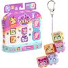 NO BRAND Clickeez multipack serie 2 - keycap trasformabile con portachiavi - fidget toy sensoriale con effetto asmr gioco collezionabile da 6 anni