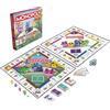Monopoly junior 2 in 1 - gioco da tavolo per famiglie e amici, divertente e coinvolgente