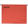 Esselte Cartella sospesa rinforzata, 90316, 25, Cartoncino rinforzato, Per formato A4, Rosso, Portaetichette con etichette, cartoncino resistente 100% riciclato, 25 Pezzi