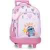 JOUMMA BAGS Stitch You & Me Zaino Con Carrellino 45 Cm