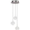 Ideal Lux DIAMOND SOSPENSIONE 3 LUCI LED 3000K 15W 1480 lm EFFETTO CRISTALLO