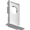 Ideal Lux EGO RECESSED TRIM TESTATA CHIUSURA CON FORO 38 x 52 x 17 mm BIANCO