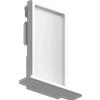 Ideal Lux EGO RECESSED TRIM TESTATA CHIUSURA SENZA FORO 38 x 52 x 17 mm BIANCO