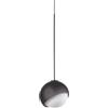 Ideal Lux BLOOM LAMPADARIO A SOSPENSIONE 1 LUCE ATTACCO G9 LAMPADINA INCLUSA L.11,5CM NERO