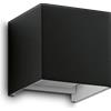 Ideal Lux ATOM APPLIQUE DA ESTERNO 12 W On-Off 1050 lm 3000 K NERO IP54 DOPPIA EMISSIONE