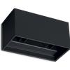Ideal Lux ATOM APPLIQUE DA ESTERNO 25W 2250 lm 4000 K NERO IP54 DOPPIA EMISSIONE