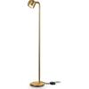 Ideal Lux DODO LAMPADA DA TERRA OTTONE 1 LUCE ATTACCO GX53 LAMPADINA INCLUSA ORIENTABILE