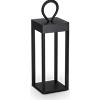 Ideal Lux ENYA LANTERNA PORTATILE LED 3000K 5W 300 Lm A BATTERIA CON DIMMER NERO