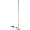 Ideal Lux DORICA LAMPADA DA TERRA CON DIMMER LED 3000K 50W 7100 lm H.190CM ACCIAIO LISCIO
