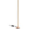 Ideal Lux DORICA LAMPADA DA TERRA CON DIMMER LED 3000K 50W 7100 lm H.190CM RAME LISCIO
