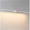 Ideal Lux ESSENCE ROUND APPLIQUE A PARETE 16 W On-Off 1800 lm 3000 K BIANCO 115CM
