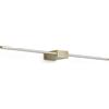 Ideal Lux ESSENCE SQUARE APPLIQUE A PARETE 12 W On-Off 1250 lm 3000 K OTTONE 75CM
