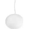 Ideal Lux COTTON LAMPADARIO SOSPESO IN VETRO BIANCO 1 LUCE ATTCCO E27 D.30CM